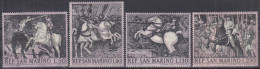 SAN MARINO  914-917, Postfrisch **, Gemälde Von Paolo Uccello, 1968 - Nuevos