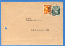 Allemagne Zone Française 1948 - Lettre De Lindau - G29472 - Andere & Zonder Classificatie