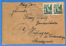 Allemagne Zone Française 1946 - Lettre De Kaiserslautern - G29451 - Altri & Non Classificati