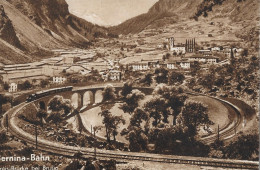 BRUSIO ► Bernina-Bahn Bei Der Kreisbrücke In Brusio Ca.1930 - Brusio