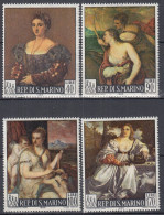 SAN MARINO  865-868, Postfrisch **, Gemälde Von Tizian, Eigentlich Tiziano Vecellio (1488–1576), 1966 - Unused Stamps