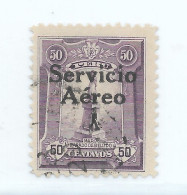 PERU 1927 STATUE OF MARIA BELLIDO 50C VIOLET SCOTT C1 MICHEL 226 USED - Pérou