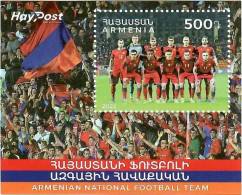 Armenia 2022 . Armenian National Football Team . S/S - Arménie