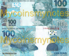 BRAZIL, 100 REAIS, 2023, Prefix NH, P-New (Not Yet In Catalog), New Signature, UNC - Brazilië