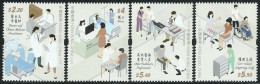 2023 HONG KONG A TRIBUTE TO HEALTHCARE WORKERS STAMP 4V - Neufs