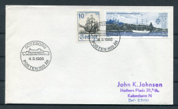 1986 Sweden Goteborg - London "Posten 350 Years" Ship Cover - Lettres & Documents