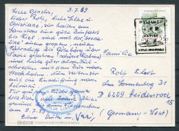 1989 Sweden Stockholm Multiview Postcard, Helsinki M.S. FINLANDIA Navire Paquebot Ship - Briefe U. Dokumente