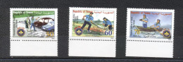 Yemen 2002- The 75th Anniversary Of Yemen Boy Scouts Set (3v) - Yemen