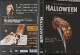 BORGATTA - HORROR - Dvd " HALLOWEEN LA NOTTE DELLE STREGHE "- JAMIE LEE CURTIS - PAL 2 - CVC  -  USATO In Buono Stato - Horror