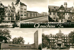 72770155 Glauchau Kurheim Krankenhaus Schloss Robert Koch Siedlung Glauchau - Glauchau