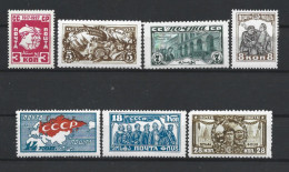 Russia 1927 October Revolution 10th Anniv. Y.T. 385/391 * - Ongebruikt