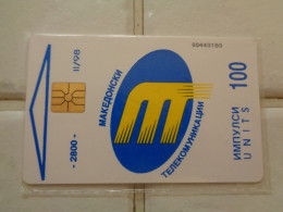 Macedonia Phonecard ( Mint In Blister ) - Macedonia Del Norte