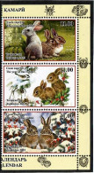 Tajikistan 2023 . Lunar Calendar ( Year Of The Rabit , Birds ). 3v. - Tadjikistan