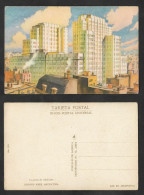 SE)1990 ARGENTINA, POSTCARD FACULTY OF MEDICINE, BUENOS AIRES, LARGE BUILDINGS, UNCIRCULATED, XF - Usados