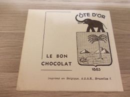 Reclame Advertentie Uit Oud Tijdschrift 1950 -  Le Bon Chocolat Côte D'Or 1883 - Publicités
