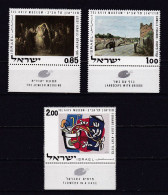 ISRAEL 1970 TIMBRE N°426/28 NEUF** TABLEAUX - Neufs (avec Tabs)