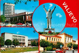 72768917 Valjevo Hochhaus Gebaeude Denkmal Statue Valjevo - Serbien