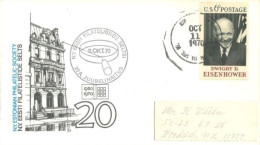 U.S.A.. -1970 -  STAMP COVER OF 20th  ANNIV OF N.Y. ESTONIAN PHILATELIC SOCIETY SENT TO NEW YORK. - Cartas & Documentos