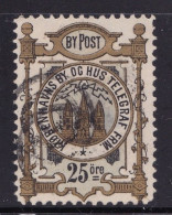 Denmark Local Post/ Bypost. Kiobenhavns Telegraph 25 Ore Used, Has A Thin - Local Post Stamps