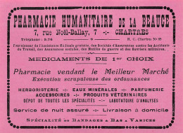 Chartres - Rue Noël-Ballay - Pharmacie Humanitaire De La Beauce - Publicités