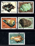 Wallis & Futuna - 1985 - Faune Marine - N° 324 à 328 - Oblit - Used - Oblitérés