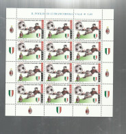 Foglietto 2004 Milan Campione D'italia 2003 - 2004 - Equipos Famosos