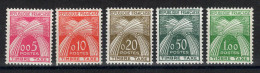 Taxe YV 90 à 94 N** MNH Luxe , Gerbes En NF Complete , Cote 70 Euros - 1960-.... Nuovi