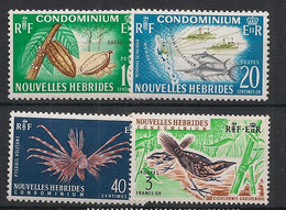 NOUVELLES HEBRIDES - 1965 - N°Yv. 215 à 218 - Série Complète - Neuf Luxe ** / MNH / Postfrisch - Ungebraucht