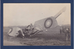 CPA Aviation Accident Carte Photo Non Circulée - Accidents