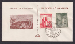 Luxemburg 514-515 Basilika Des Hl. Willibrord Echternach Als FDC Kat.-Wert 65,00 - Cartas & Documentos