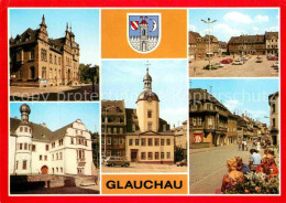 72767211 Glauchau Post Schloss Forderglauchau Rathaus Markt Dr Friedrichs Str Gl - Glauchau