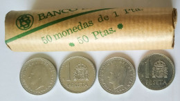 Lote De 100 Monedas Juan Carlos De 1 Peseta - Other & Unclassified