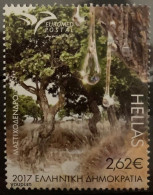 Greece 2017, Euromed - Trees, MNH Single Stamp - Ungebraucht
