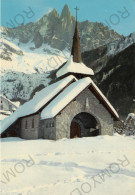 CARTOLINA  B20 CHAMONIX-MONT BLANC,HAUTE SAVOIE,FRANCIA-CHIESETTA DEL PRAZ-PANORAMA SUL DRU E LA VERTE-NON VIAGGIATA - Bonneville