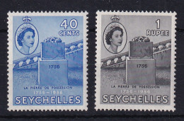 Seychelles: 1956   Bicentenary Of 'La Pierre De Possession'     MH - Seychellen (...-1976)