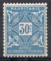 Mauritanie Timbre-Taxe N°21** Neuf Sans Charnière TB Cote : 2€00 - Unused Stamps