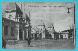 * Torino (Piemonte - Italia) * Esposizione Torino 1911, Expo, Opere Pubbliche, Exposition, Animée, Old - Other Monuments & Buildings