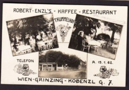 ROBERT ENZL S - KAFFE - RESTAURANT - TRUMMELHOF - WIEN - GRINZING - KOBENZL G. 7 - Wien Mitte