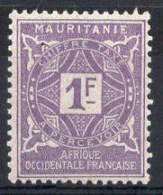 Mauritanie Timbre-Taxe N°24** Neuf Sans Charnière TB Cote : 2€50 - Unused Stamps