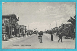 * Viareggio (Toscane - Italia) * (Edit Simi A - Brunner & C. 19401) Viale Margherita, Cinema Eolo, Animée, Old, Rare - Viareggio