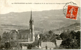 CPA -  CHATEAUNEUF-DU-FAOU - CHAPELLE DE N.DAME DES PORTES - Châteauneuf-du-Faou