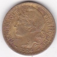 Territoire Sous Mandat De La France. Togo. 1 Franc 1924. Bronze Aluminium, Lec# 11 - Togo