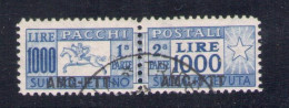 1954 TRIESTE A - Pacco Postale N. 26/I - Dentellatura Lineare 13 1/4 - Usato - Other & Unclassified