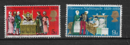 GRANDE  BRETAGNE " N°   586/87  "  NOËL " - Used Stamps