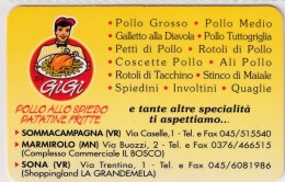 Calendarietto - Gii - Pollo Allo Spiedo - Sona - Verona - Anno 1997 - Petit Format : 1991-00