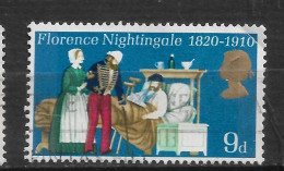 GRANDE  BRETAGNE " N°   587 "  NOËL " - Used Stamps