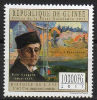 GUINEA 2011 - 1v - MNH - Paul Gauguin - Postimpressionisme - Painting - Peinture - France - Moulin à Pont-Aven - Mill - Modernos