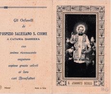 Calendarietto - Gli Orfanelli De L'ospizio Salesiano Sacro Cuore Di Catania - Barriera -  Anno 1936 - Small : 1921-40