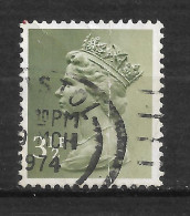 GRANDE  BRETAGNE " N°   611 " ELISABETH " - Used Stamps