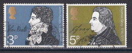 Grande Bretagne - 1971 - 1980 -  Elisabeth II -  Y&T N °  640 Et  641 Oblitérés - Gebruikt